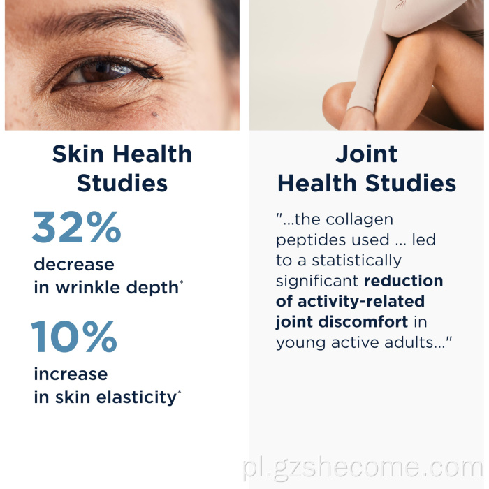 Organiczny kolagen z hydrolizowanym kolagenem kolagenowym